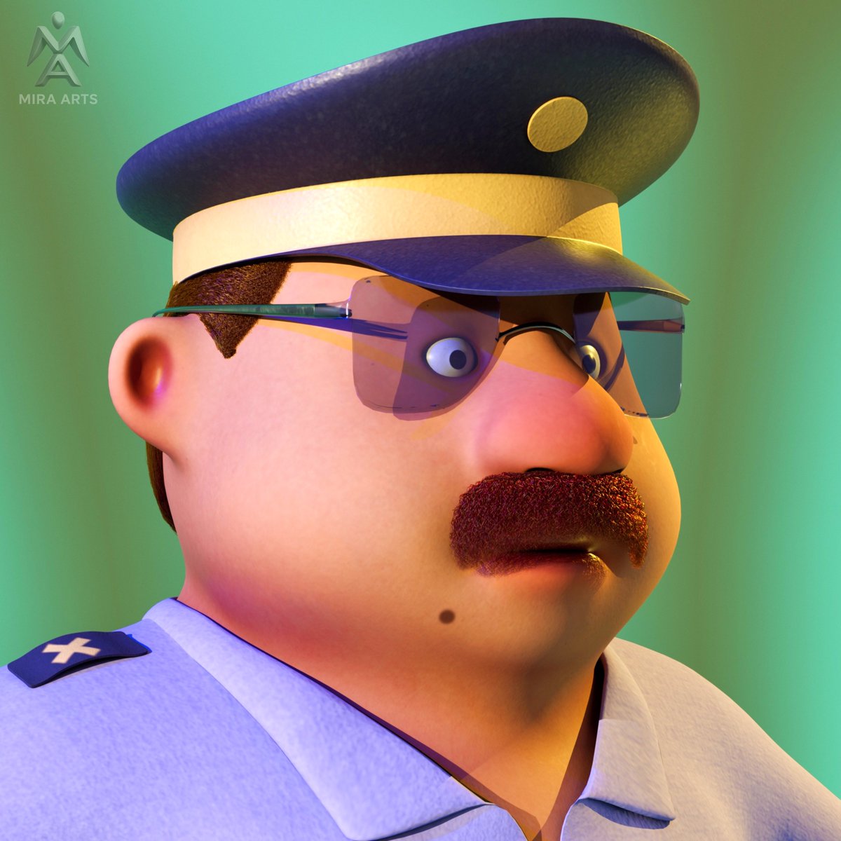 OguntuaseIyanu1's tweet photo. Just wrapped up this stylized 3D character based on an awesome sketch by @hossein_afzali. Loved the concept and had to bring it to life in 3D!

#3DArt #CharacterDesign #ZBrush #3DModeling #StylizedCharacter #2Dto3D #CGArtist #GameDev #OpenToWork #3DArtistForHire #DigitalSculpting https://t.co/FuzA3ffZB5