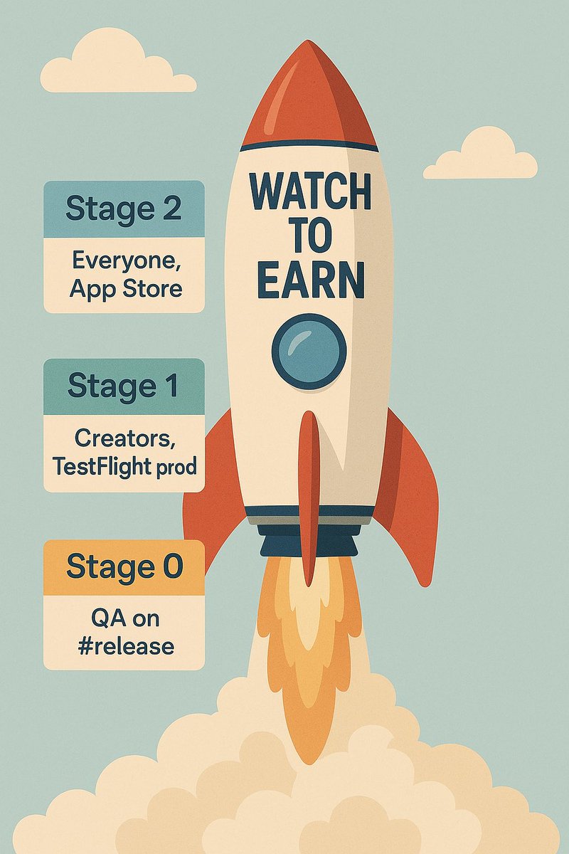 <a href="/10KWorld_/">10K</a> launch stages

🧪 Stage 1: secret TestFlight ops
🌍 Stage 2: App Store drop + first ever Farcaster × Solana airdrop
(yes, it’s actually happening)

creators tryna skip the line → DMs open if you want in before the normies 🫡
