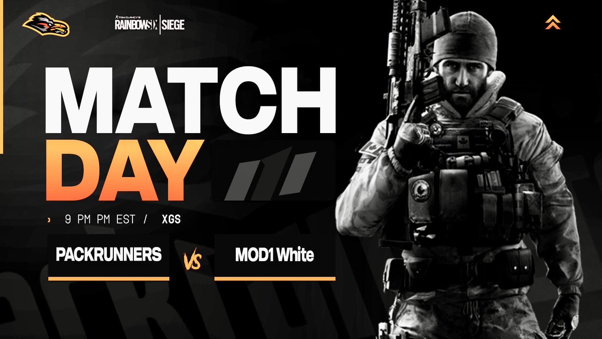 GAME DAY ALERT 🚨

<a href="/XenonGamingGG/">XGS</a> 
🕑 9:00 P.M. EST | BO3

Feat.
🚬<a href="/Capalot_R6s/">CapalotFSU</a> 
🚬<a href="/Jackyllx/">Jackyllx</a>
🚬@Juliogunny
🚬<a href="/MurckzyR6/">Murckzy</a> 
🚬@KaracuriL

🫡  <a href="/ZeusssR6/">Zeus¹⁶</a> 

#Packrunners #XGS