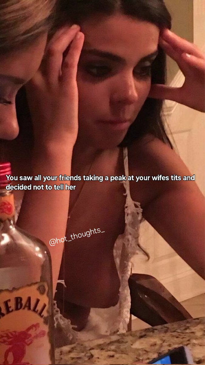 HotThoughts's tweet photo. #hotwife #cuckold #hotwifecaptions #cuckoldcaptions #swingers #wifesharing #sharedwife #swingerwife #slutwife #cheatingwife #tease #slut #flirting  #cheating #sharingiscaring #hotthoughts 

You love when men stare at your wife's tits. https://t.co/nmwnUP6Ryw