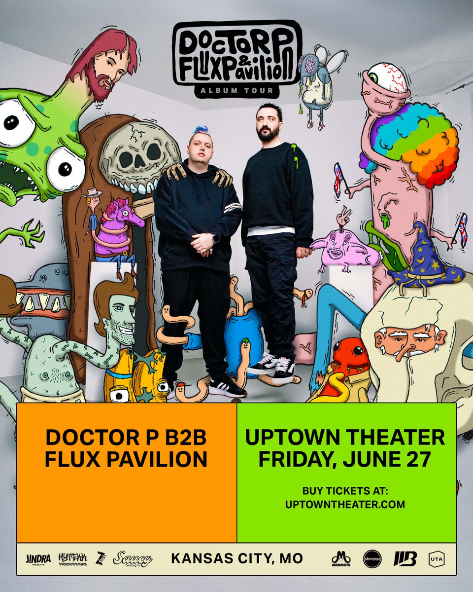 ZOOKSProduction's tweet image. Tickets on-sale now! 👀
Link: bit.ly/FluxPavilionKC 🔗