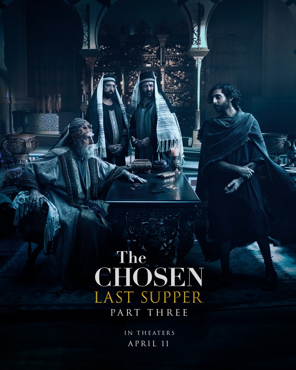 On the same night Jesus establishes his new covenant, Judas closes his biggest deal...The final chapter of Season 5 is in theaters now. Prepare appropriately.