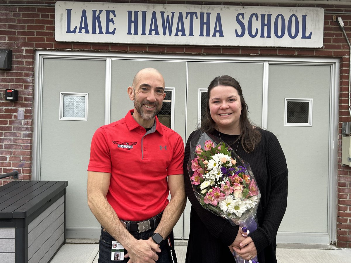 Congratulations to our 2024 - 2025 Teacher Of The Year: Mrs. Amanda Coppola!! 
#LakeHiElem