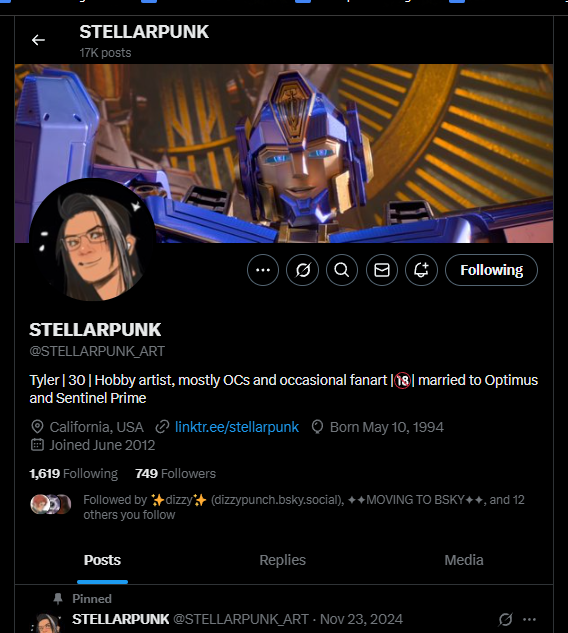 skele_tea's tweet photo. PSA/Buyer Beware: Stellarpunk_Art / SPBK_201
I really didn't want to make a post on this because I prefer resolving issues in private but my patience is worn thin.
Full doc: https://t.co/3yLmno6oKe
#psa #artistbeware https://t.co/tjNNMULGjK