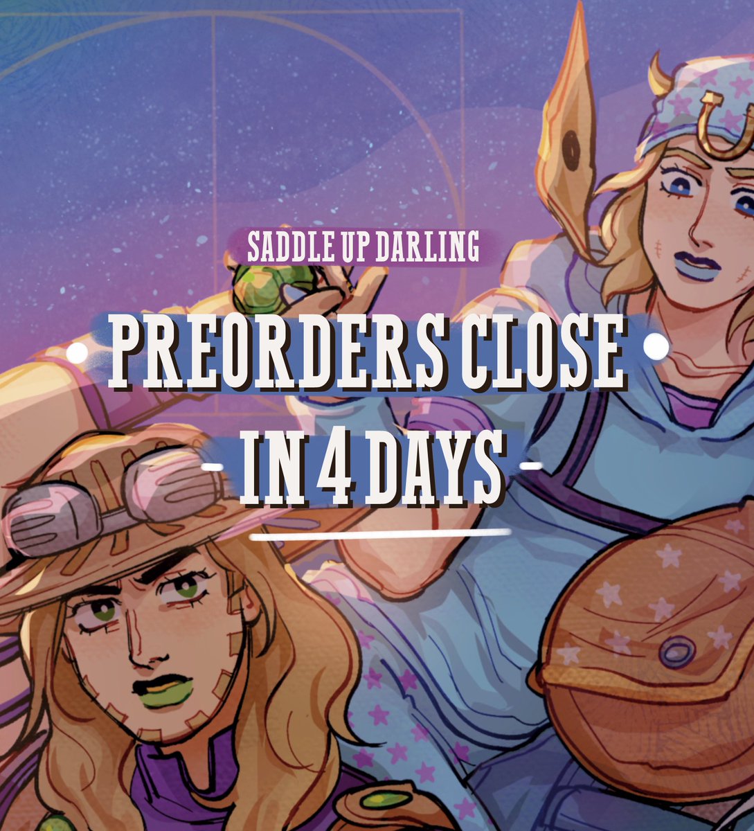 4 days lefts !!! Grab your copy of our gyjo zine in bio ! 🧸

credit to <a href="/eyefoes/">eyefoes :3 !! 💗 comms open</a> for this amazing artwork !!   

#sbr #gyjo #steelballrun #jojoday