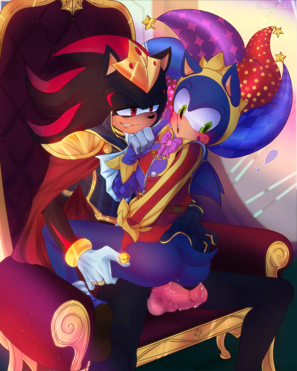 What it this, king? Well...
#sonadow #shadonic #kingshadow #jestersonic #nsfw