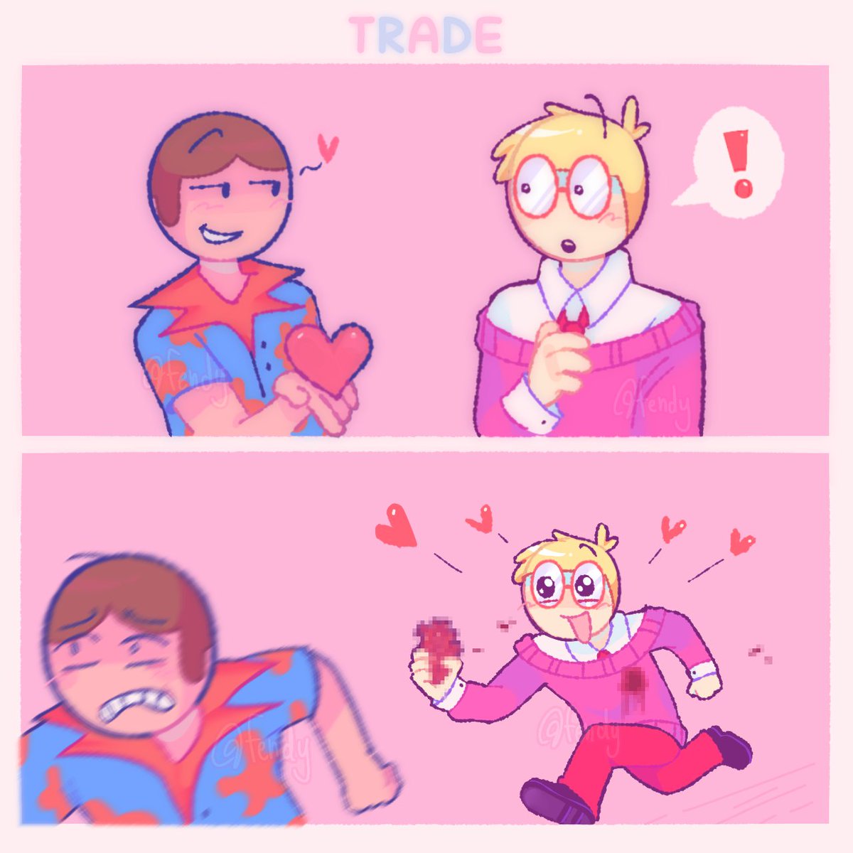 Trade #dnb #daveandbambi #daveandbambifanart