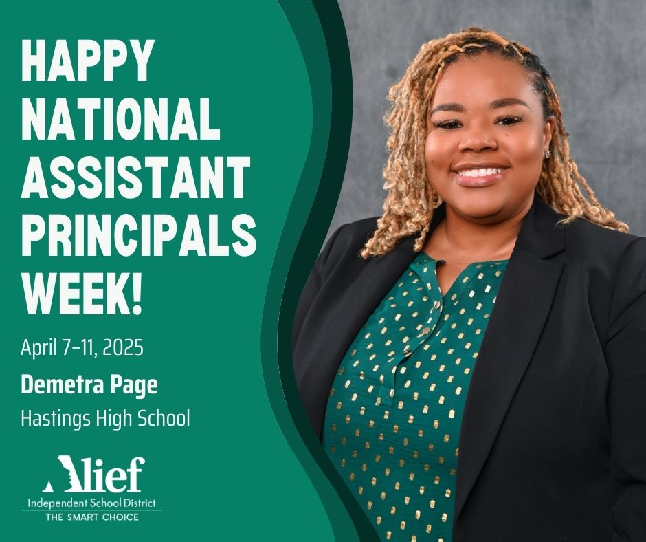 Alief Hastings HS🐾 (@aliefhastingshs) on Twitter photo Thank you, Assistant Principal Ms. Page, for always being a positive influence for Hastings HS students. #APWeek25 <a href="/DemetraPag80270/">Demetra Page</a> Thank you, Assistant Principal Ms. Page, for always being a positive influence for Hastings HS students. #APWeek25 <a href="/DemetraPag80270/">Demetra Page</a>