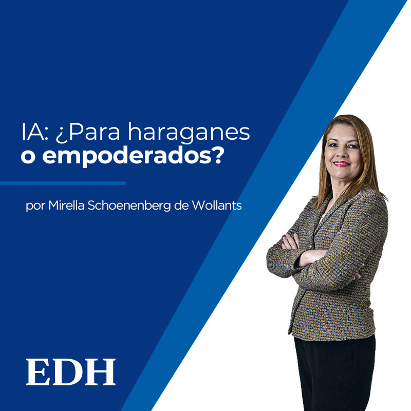 [OPINIÓN]
Mirella Schoenenberg de Wollants: "La inteligencia artificial puede ser una herramienta poderosa o una trampa para dejar de pensar. Todo depende de cómo la uses..."

Más 👉 bit.ly/4j6c6UN
