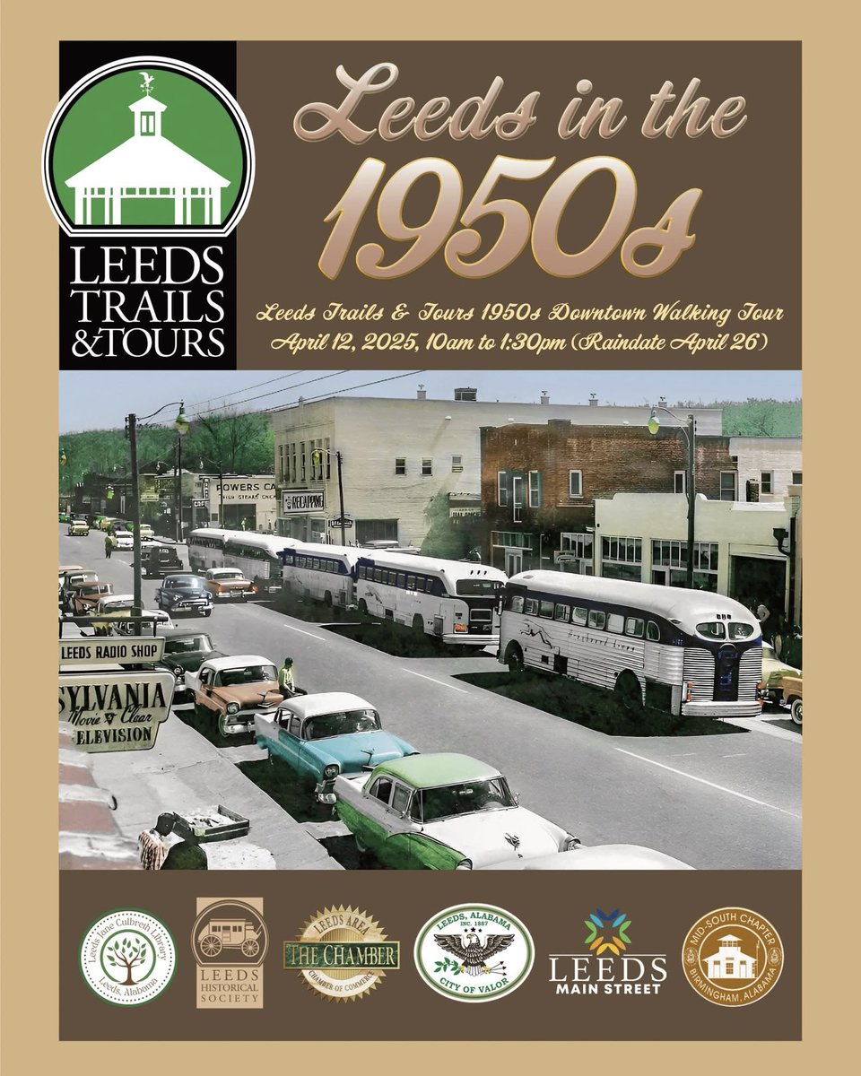 Pantsstore's tweet image. Join us tomorrow, April 12th, for the Leeds Walking Tour!💚 Learn more about our community and story!🛍️🛒

#pantsstore #ootd #trend #75yearsofpants #leeds #leedswalkingtour #leedsal #history #shoponline #fashioninspo #outfitinspo #fashion #style #newarrivals