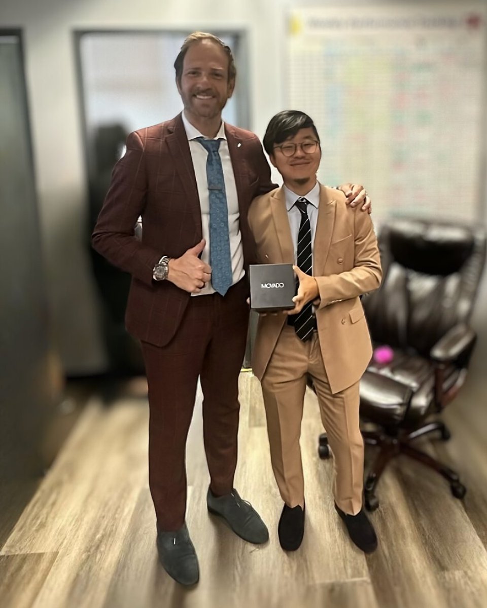 OLNinc's tweet image. A big congrats to Kazuki on his promotion to Assistant Management!!! 🎉 We hope you love your new watch, Kazuki, as it symbolizes your hard work and time invested. ⌚️ We’re excited to see you soar in this next chapter!
-
#promotioncelebration #assistantmanager #teamsuccess