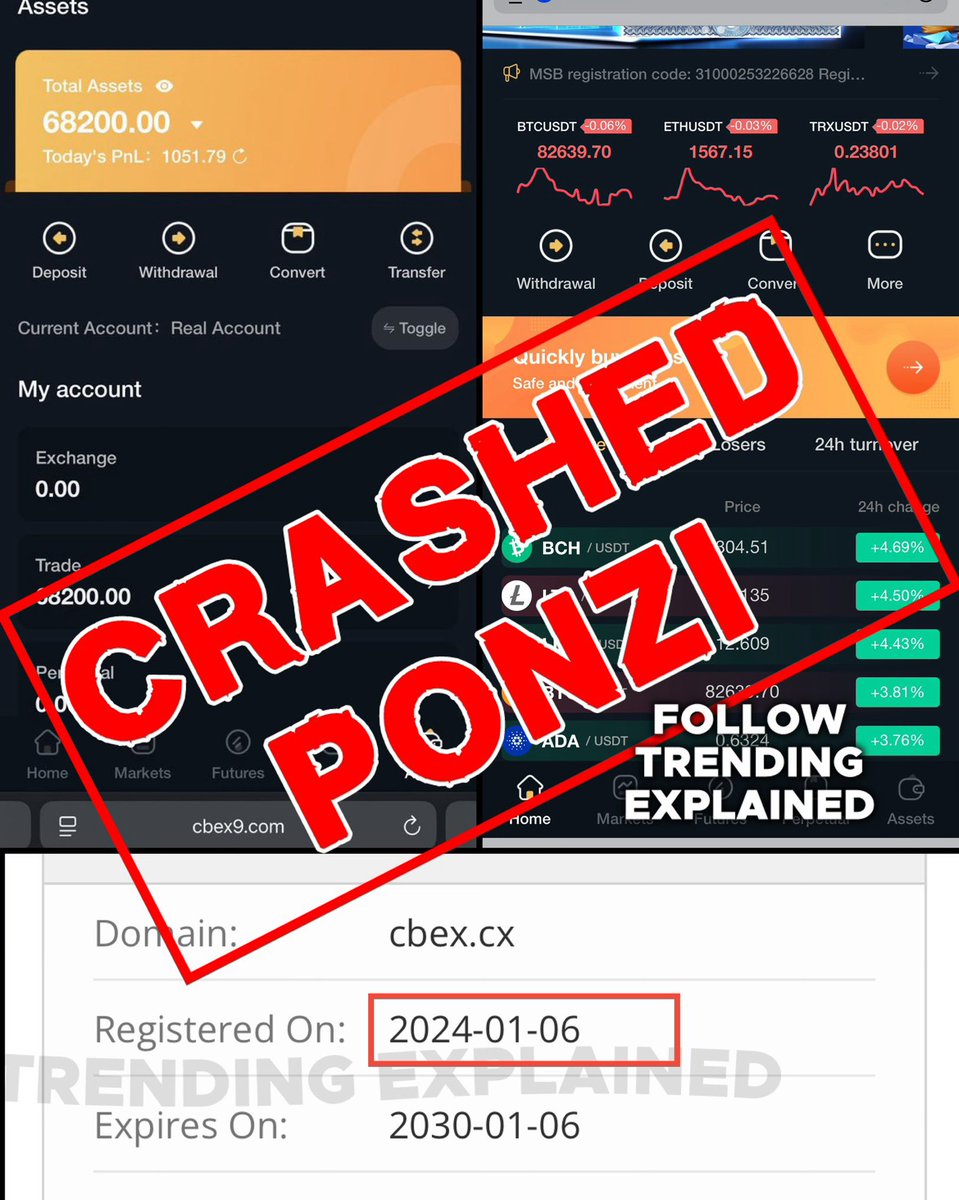 Ponzi is trending because after the lessons of MMM and Racksterli,  Nigerians still fell for CBEX. CBEX is an investment platform that gives  you 100% ROI in 1 month, and “investments” are