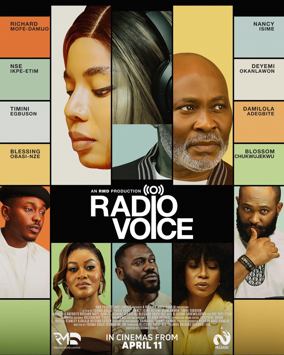 Seeing <a href="/RMofeDamijo/">Richard Mofe-Damijo(RMD)</a> in #RadioVoiceMovie doing what he does best? ICONIC.
His legendary screen presence is in full force, and we are HERE for it!
Now showing in cinemas nationwide.