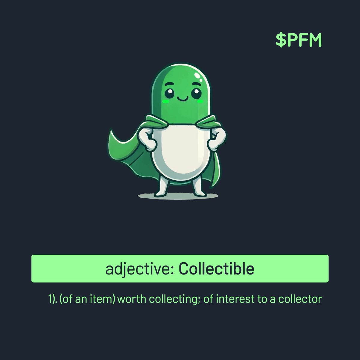 <a href="/MustStopMurad/">Murad 💹🧲</a> <a href="/cburniske/">Chris Burniske</a> Believe in the first on PumpSwap and the mascot of Pump.fun $PFM is a collectible