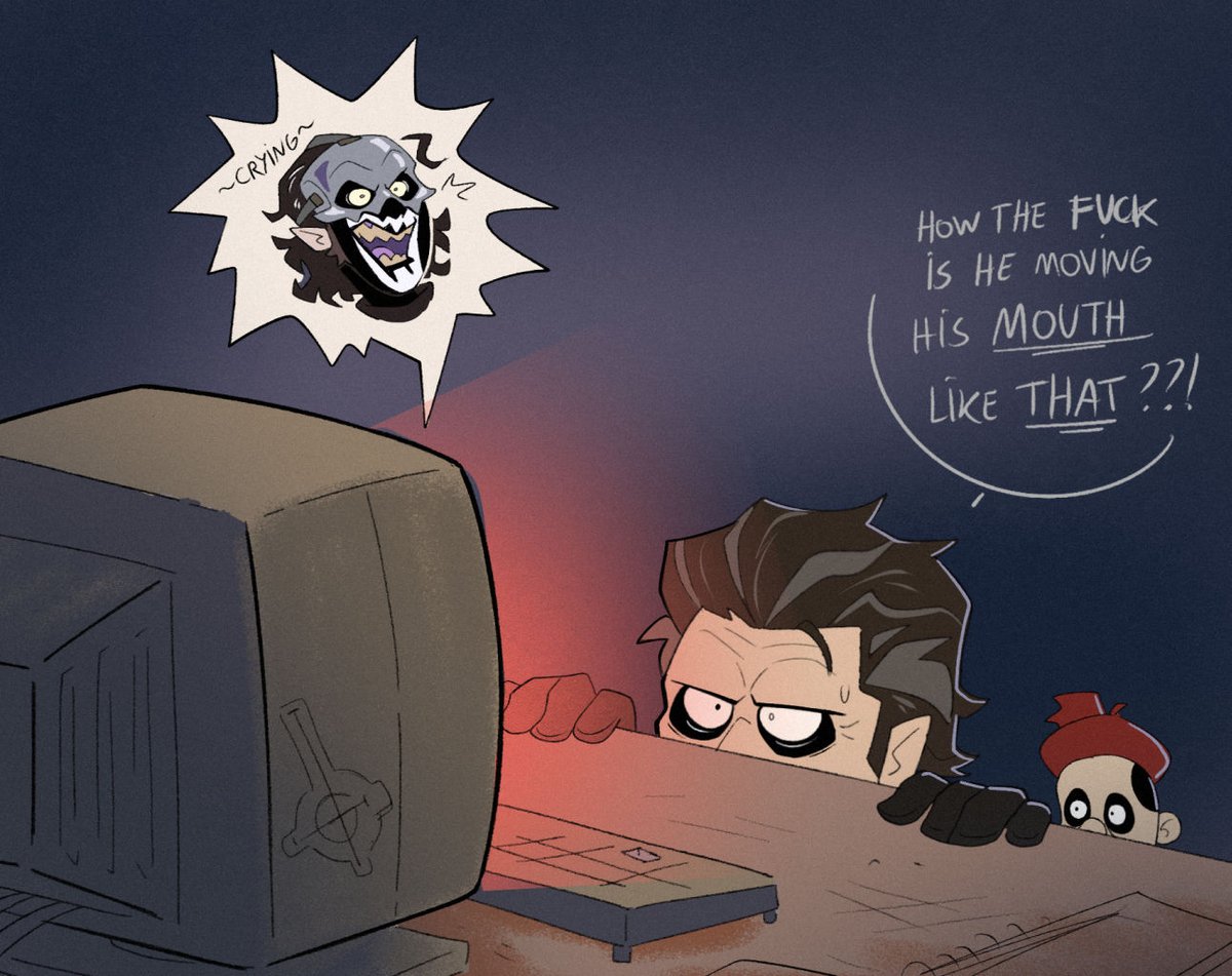 Gabitz_Art's tweet photo. Flabbergasted #thebandghost https://t.co/KYLuqNigv6