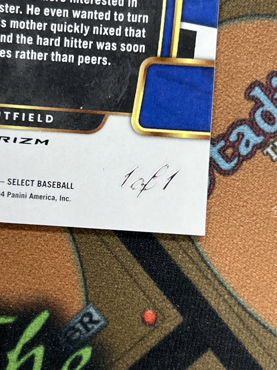 Nick just pulled a 1/1 Sammy Sosa out of 2024 Select Baseball!

#baseballcards #paniniamerica #SammySosa