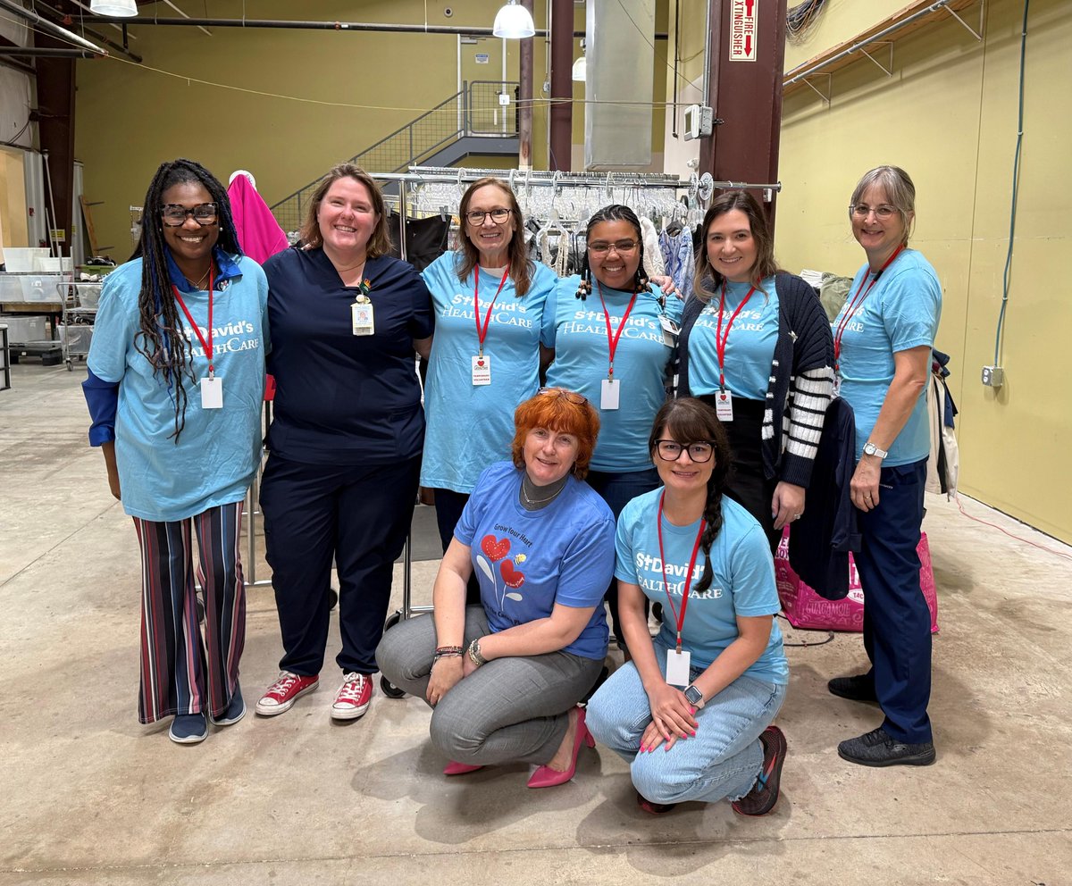 StDavidsHC's tweet photo. A huge thank you to our amazing staff members who volunteered at ROCK and The Caring Place! Your time, effort, and dedication truly made a difference, and we’re so grateful for all you did to support these incredible organizations! ⏰💪👏

#TheBestIsHere #WeShowUp #CareLikeFamily https://t.co/5KRkCfkBdV