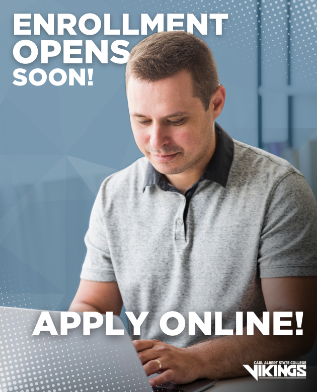 Enrollment opens soon!  Whether you're starting college, coming back to finish your degree, or exploring new skills, CASC has a path for you. With affordable tuition, flexible classes, and supportive faculty, now’s the time!

Learn more: carlalbert.edu
