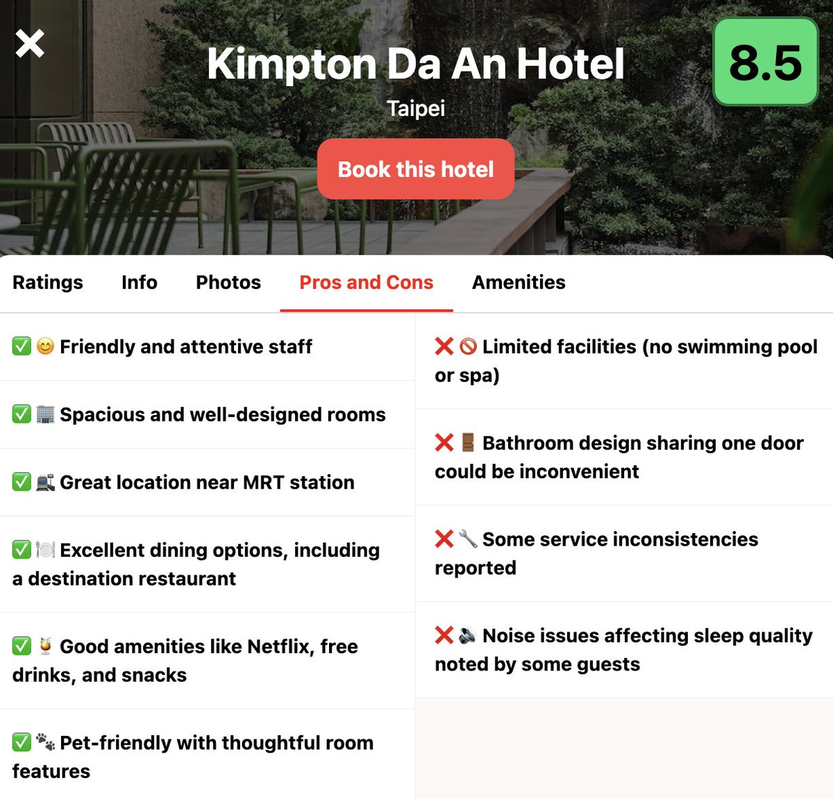 levelsio's tweet image. ✨ Neglected this project for 6 months but I&apos;m back on it

Hotel List . com tries to remove the bullshit from hotel booking sites like fake ratings, and paid listings. Many of the top listed hotels on booking sites now are there because they agree to give the booking site higher…