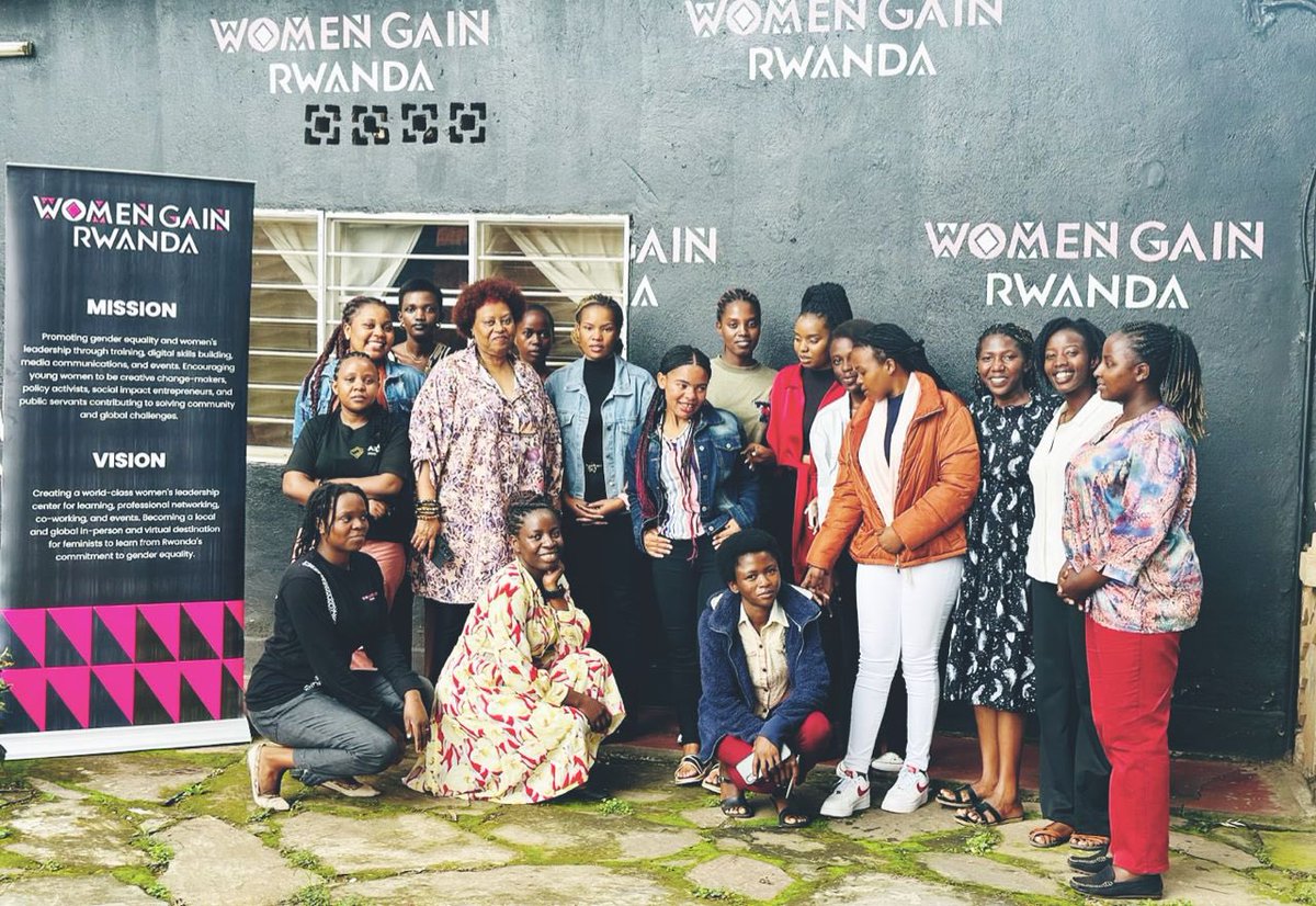 Mary Balikungeri, founder of <a href="/RWN_WomenNet/">Rwanda Women's Network</a> , delivered a powerful message to young women at Rwanda Gain, inspiring them through a dynamic session focused on leadership and empowerment. Sharing her personal journey, she underscored the value of resilience, role models, and