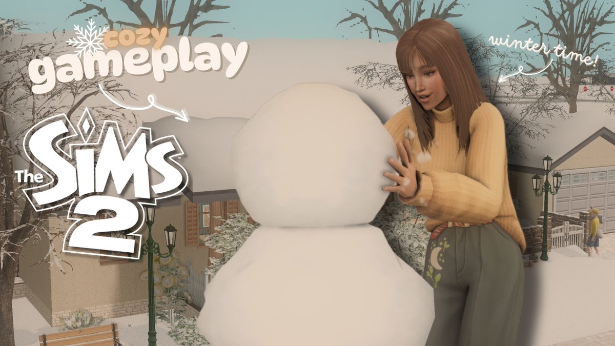 aneleyasims's tweet image. cozy winter time with daisy ☃️ the sims 2 cozy gameplay
video youtu.be/oPVxg0fvvq8

we are playing sims 2 legacy! i hope this video brings you some inspiration, cozy vibes, or just fun time! 🤍
#thesims2legacycollection