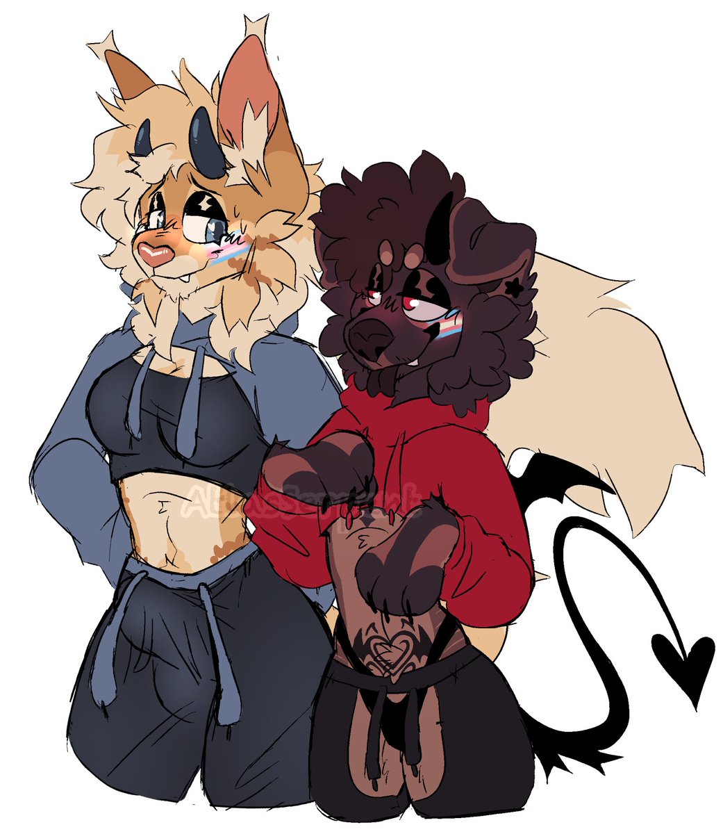 AtlasSerpent's tweet photo. My partner recently learned shes transfemme
Doesn’t matter to me tho, that head game still good 

#furryart #furrynsfw #nsfw #softcore #bulge #ftm #mtf #transfemme https://t.co/Ez3TMVRT0G