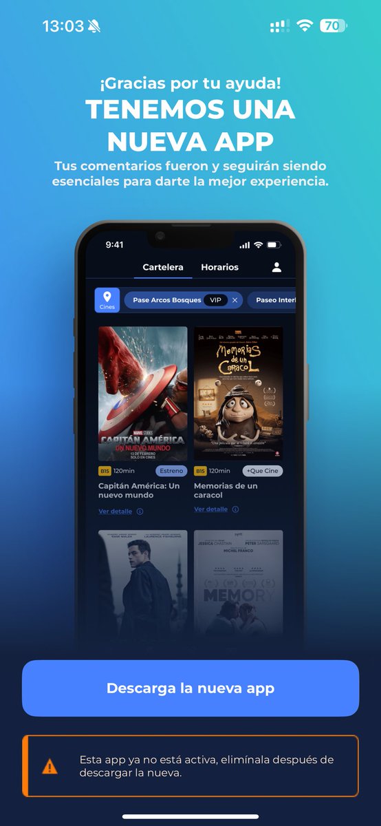Qué onda con <a href="/Cinepolis/">Cinépolis</a> ya cuántas apps llevan? Así de mediocre es la dirección de TI? A ver si ahorita que instale no vuelven a joderse mi usuario, que ineptos se ven