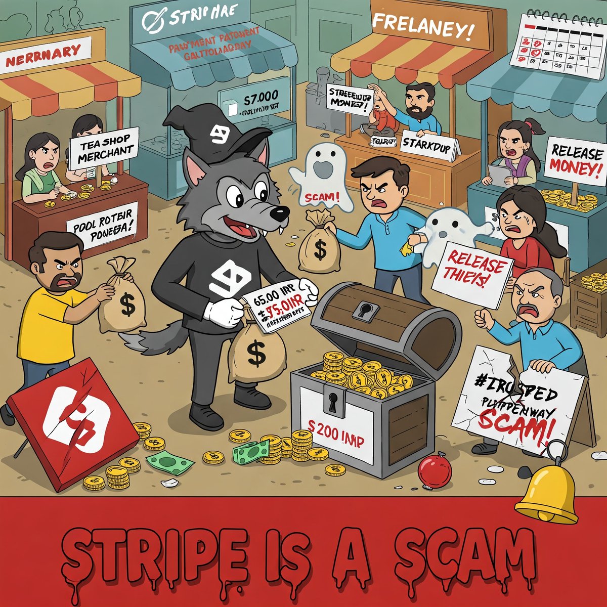 NaranjUSA's tweet photo. 🔥🚨 STRIPE IS ROBBING MERCHANTS! 🚨
270 DAYS and ₹65,000 HELD CAPTIVE by them after a SUDDEN SUSPENSION!
NO RESPONSES. NO CLARITY. #StripeSupport is just a string of useless reference numbers!
@Stripe isn’t a payment gateway—it’s a TRAP. THEY’RE STEALING YOUR MONEY.
BOYCOTT #stripe. STOP USING THEM NOW.
👉 RT to EXPOSE THEM. Let’s HOLD THEM ACCOUNTABLE! 💥
#StripeScam #BoycottStripe #PaymentGateway