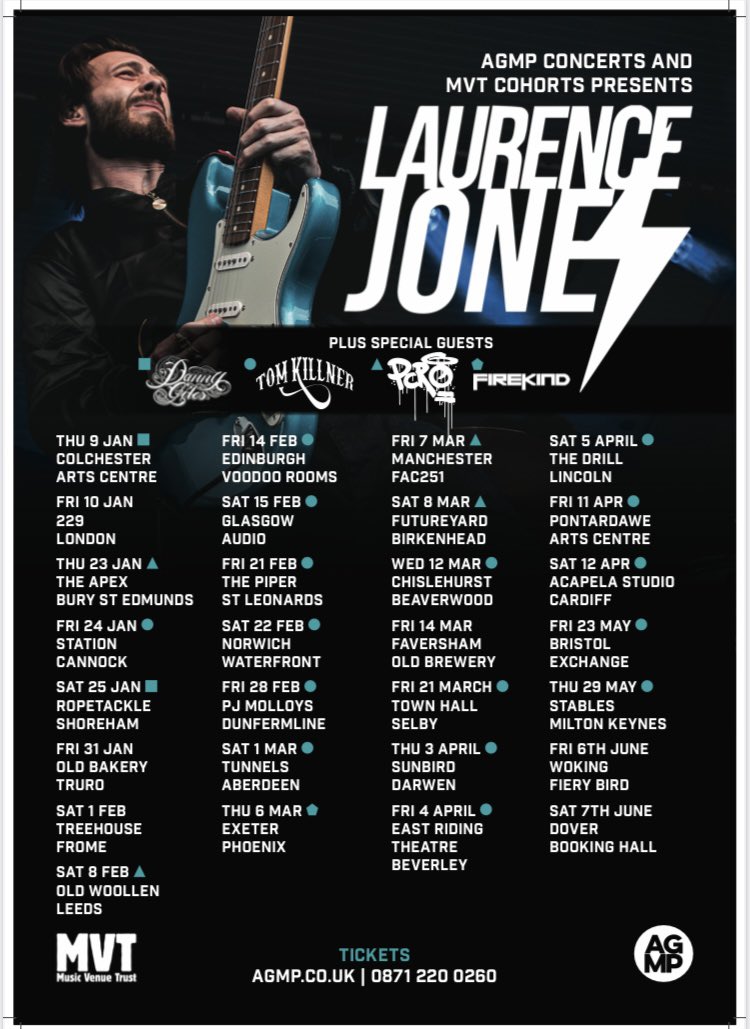 Laurence Jones (@laurencemusic) on Twitter photo My Rockin' The Grassroots Tour for <a href="/musicvenuetrust/">Music Venue Trust</a> visits Wales tonight at <a href="/PontardaweArts/">Pontardawe Arts Centre</a> & tomorrow Saturday 12th April at <a href="/acapelastudio/">Acapela Studio</a> 🏴
LJ ⚡ ⚡ ⚡
📷 JimmyOGartcollective My Rockin' The Grassroots Tour for <a href="/musicvenuetrust/">Music Venue Trust</a> visits Wales tonight at <a href="/PontardaweArts/">Pontardawe Arts Centre</a> & tomorrow Saturday 12th April at <a href="/acapelastudio/">Acapela Studio</a> 🏴
LJ ⚡ ⚡ ⚡
📷 JimmyOGartcollective