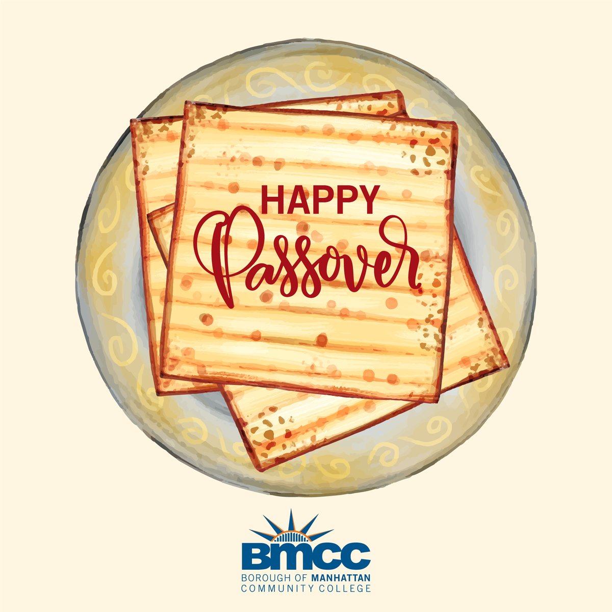 Happy Passover from BMCC! Wishing all who celebrate a season of reflection, renewal, and meaningful moments with loved ones.
#Passover #ChagSameach