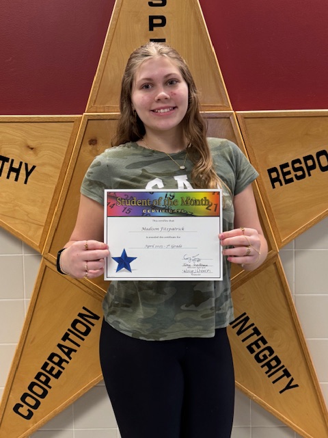 StarpointMS's tweet photo. Congratulations to Owen Getsler, Madison Fitzpatrick, and Meghan Hilbrecht, April's @StarpointMS Students of the Month! https://t.co/8iAW5nSGuG