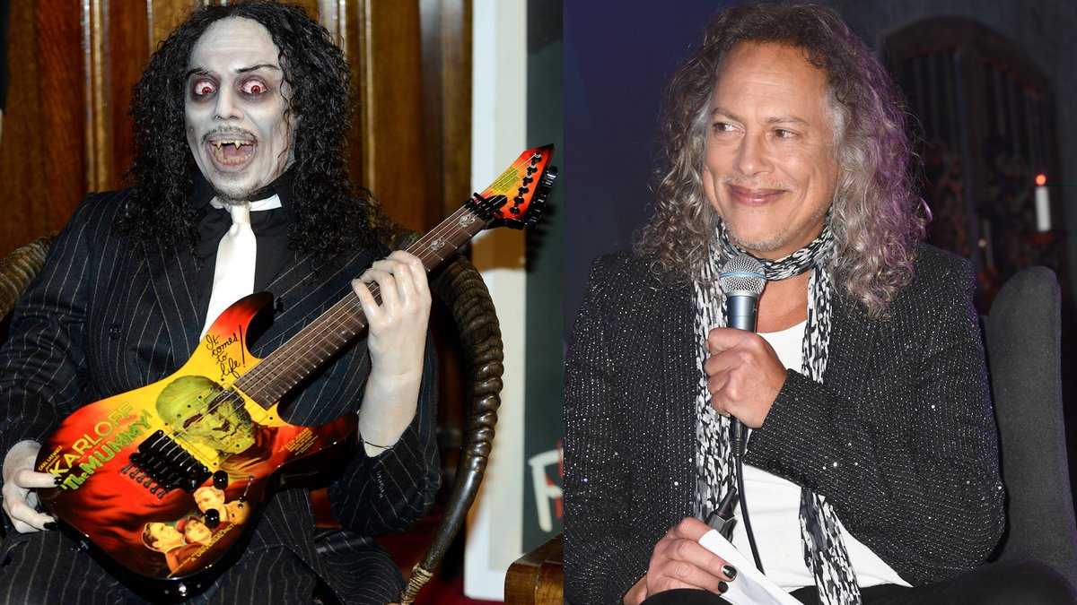 .<a href="/Metallica/">Metallica</a>'s lead guitarist, <a href="/KirkHammett/">Kirk Hammett</a> has an extraordinary classic horror collection. Here, we take a look back at his exclusive exhibit [VIDEO]: thewolf.ca/news/11125175/… #Metallica #horror <a href="/alancross/">Alan Cross 🇨🇦</a> #M72 #M72WorldTour #KirkHammett #horror