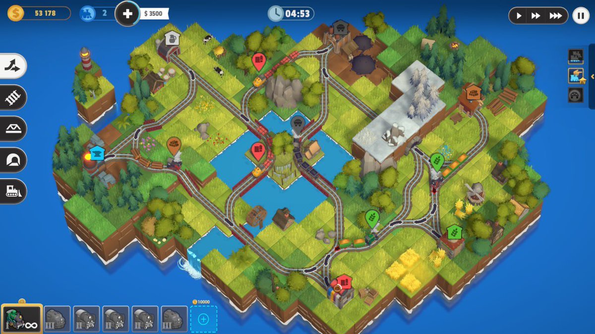 Train Valley Origins - Level Editor! 🚂 tweet media