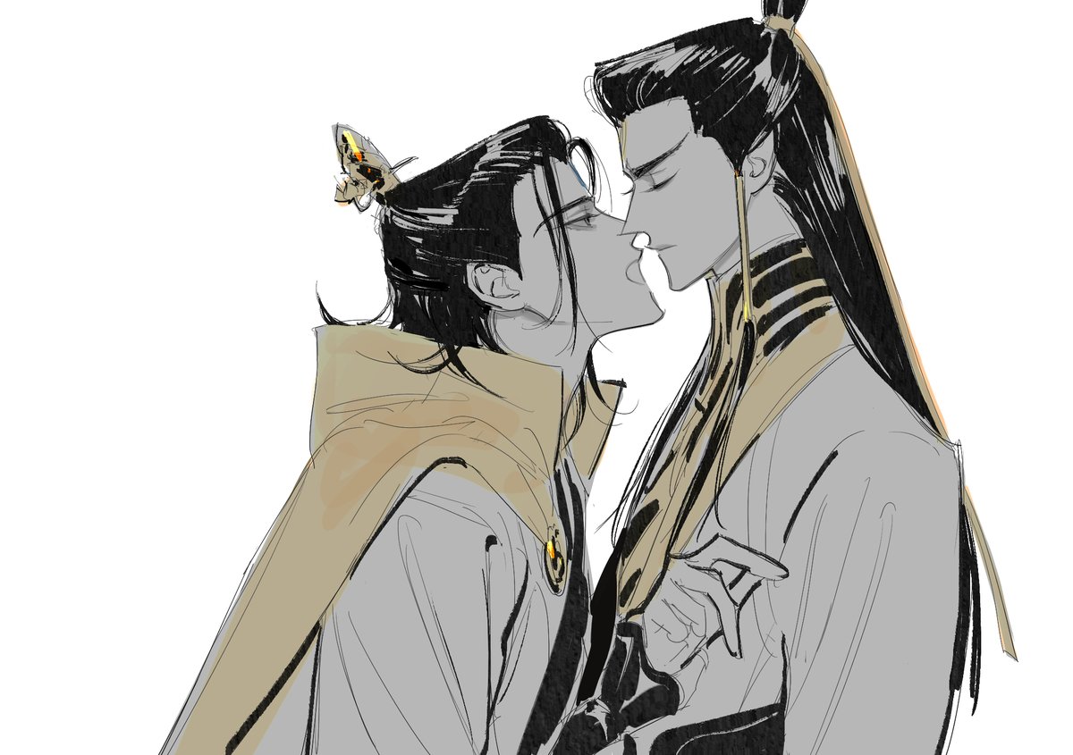 #金风玉鹿 #จินลู่
อะไรไม่รู้ เดาๆ ว่าจินจาเตี้ยกว่าพี่ลู่ 
(วาดเตี้ยไปหน่อย😂)