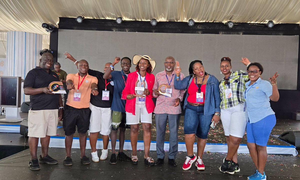 RotaryKibuli's tweet photo. Our Club delegates representing us well at the #DISCON100 in Jinja. https://t.co/HltWxXY9xU