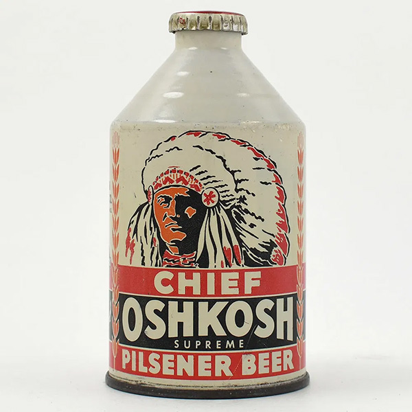 This Rare Beer Can Just Sold for Over $100,000—Here’s Why: A 1950s Chief Oshkosh crowntainer set a new auction record at Morean Auctions, highlighting the growing demand for rare cone top beer cans among breweriana collectors.

antiquetrader.com/this-rare-beer…