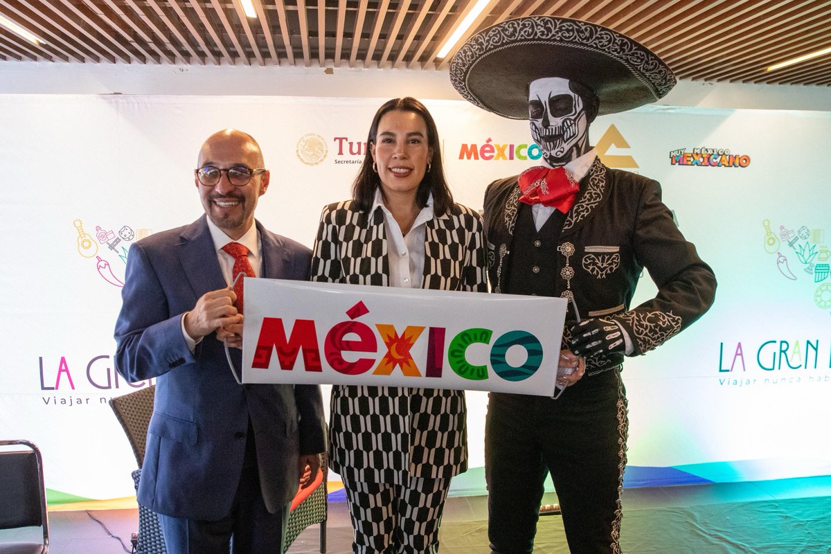 Octavio de la Torre de Stéffano, presidente de Concanaco Servytur, señaló que la iniciativa La Gran Escapada se inspira en el Buen Fin y está diseñada para ofrecer viajes y servicios dentro del país con descuentos exclusivos. 

Más información 👉 ow.ly/Uo7x50Vx4r3