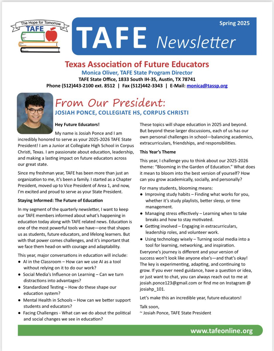 TX Future Educators tweet media