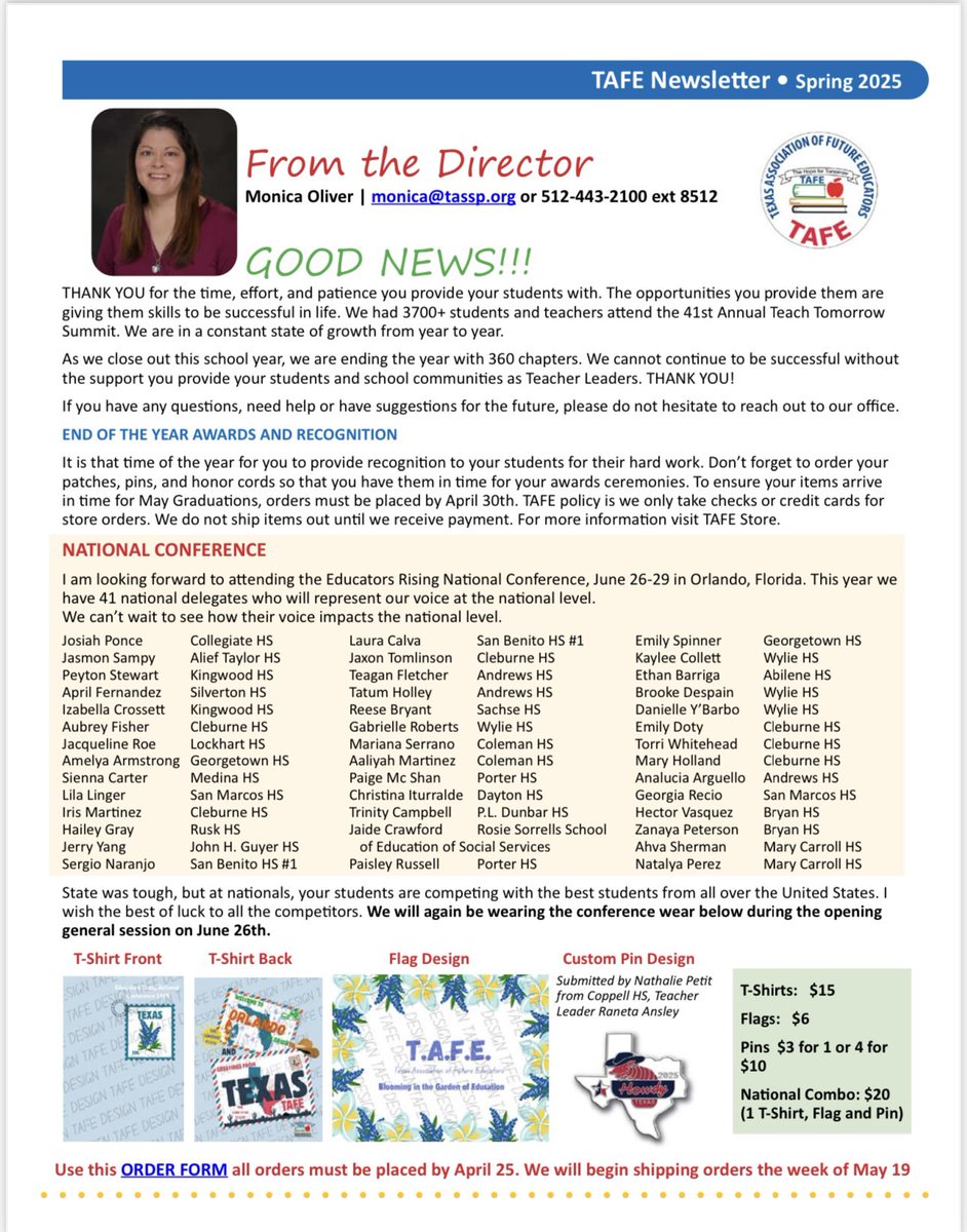 TX Future Educators tweet media