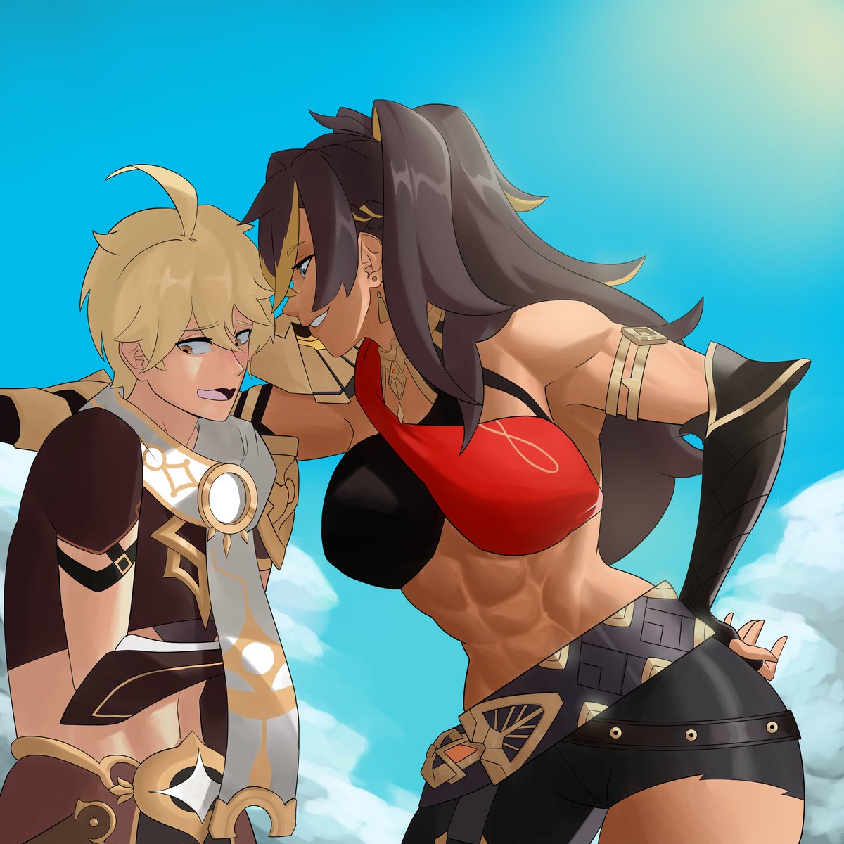 Helm_ru's tweet photo. He wasn't prepared!
Don't forget, say hi to @matururu
#aehya #aether #Dehya https://t.co/waCALCofqQ