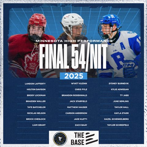 thebasesp's tweet photo. Congratulations to our @MinnesotaLakers and @thebasesp athletes/alumni on making the Minnesota High Performance NIT &amp; Final 54 festival! https://t.co/qGYkU8ZUy7