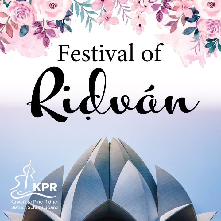 As today is the first day of Ridvan, we extend good wishes to all those in our communities who will be observing this joyous festival and time of celebration.