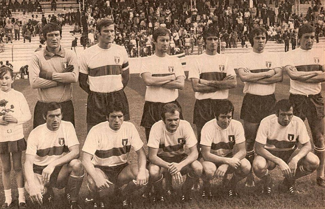 44BootsOnX's tweet photo. #Italy 's third group match at the 1970 #WorldCup was also a frustrating 0-0 draw against Israel. They had two goals disallowed for offside and were held scoreless for a second game. They still qualified top of Group 2 ahead of Sweden and Uruguay. #WC70 https://t.co/Ek5EiH2JeU