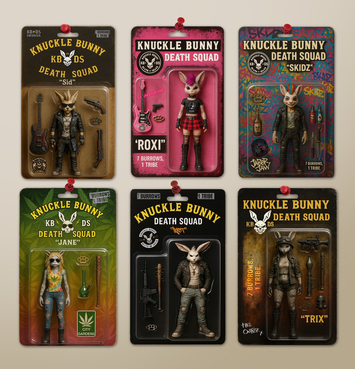 few more KBDS action figures just for the helluvit.