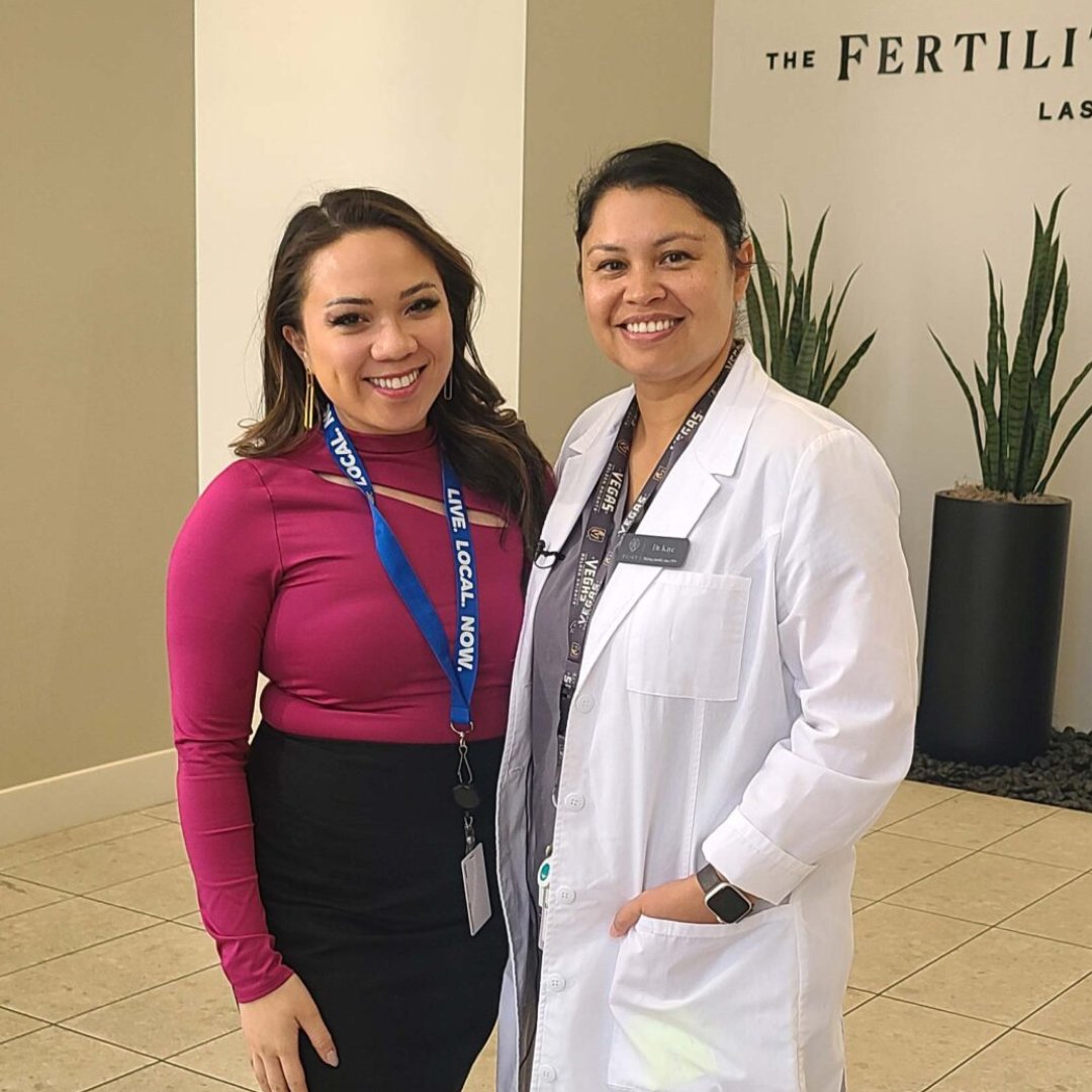 FertilityCenter's tweet photo. A new report from the National Center for Health Statistics has shown that more women are conceiving after age 40. With more people having questions about later motherhood, @8newsnow reached out to our very own Dr. Leah Kaye for her thoughts: https://t.co/VaSat5vUmJ
#FCLV #TTC https://t.co/Qve7NYb40W