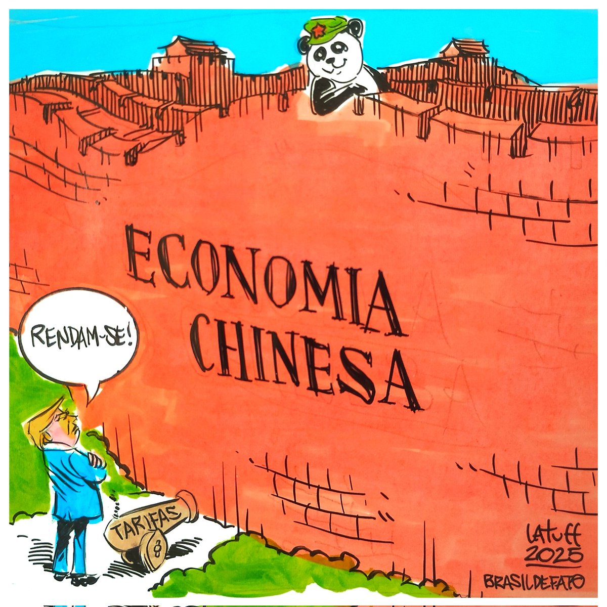 LatuffCartoons's tweet photo. Trump x China
@brasildefato https://t.co/Okh1hGLX2s