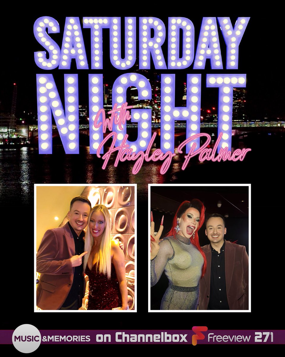 markwillis1993's tweet image. Hayley at the Hippodrome! It was fun helping @PresenterHayley and @DivinaDeCampo at the recording of Saturday Night With Hayley Palmer recently 📺✨ make sure you tune in tomorrow to see highlights from the amazing night. You might also spot me on stage dancing 🕺🏻😂