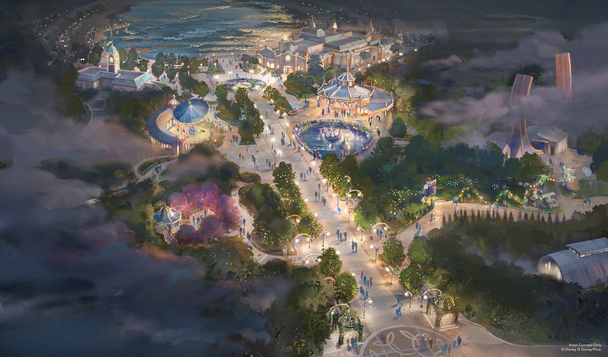DisneyParks's tweet photo. JUST REVEALED! Disneyland Paris shares a first look inside “The Lion King” attraction inspired by the @DisneyAnimation classic, plus a new family-friendly attraction themed to the @Pixar film “Up” — both coming to Disney Adventure World. https://t.co/Xk3UVJ2C77 https://t.co/n2qn1kHs2y