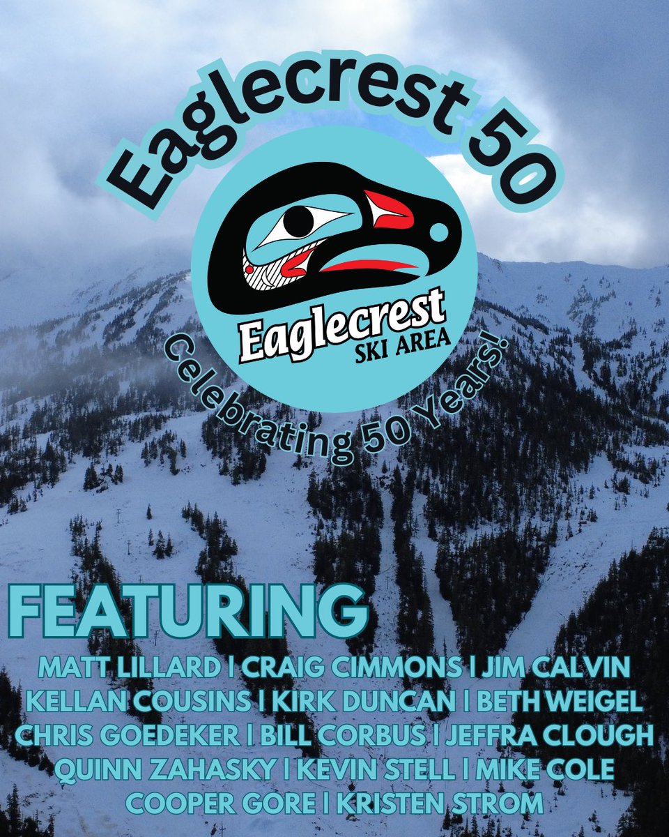 Tonight at 5 PM AKST we will be releasing the short film Eaglecrest 50 to commemorate our 50th season that starts next year! The film can be found on our YouTube with this link:

youtu.be/VnPFgWq3Unw?si…