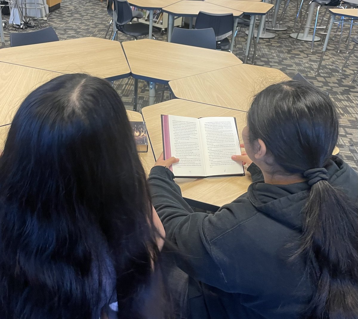 MarshLibrary (@librarymarsh) on Twitter photo Yesterday, they slayed the STAAR test. Today, these two are reading a book together in the <a href="/marshprep/">Marsh Prep Academy</a> library to unwind. Library people are my favorite! #marshreads #marshleads Yesterday, they slayed the STAAR test. Today, these two are reading a book together in the <a href="/marshprep/">Marsh Prep Academy</a> library to unwind. Library people are my favorite! #marshreads #marshleads